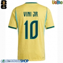 Maglie da calcio Brasile Vinicius Junior #10 Prima Maglia Mondiali 2026  Manica Corta